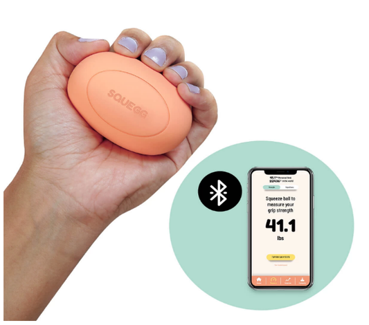 Squegg: grip strength meter