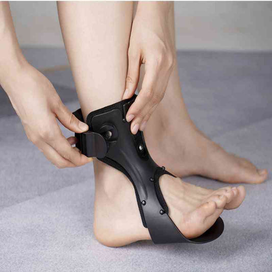 SYREBO Foot Drop Brace Medical Foot Up Ankle Foot Orthosis Support with Inflatable Airbag for Hemiplegia Stroke 800
