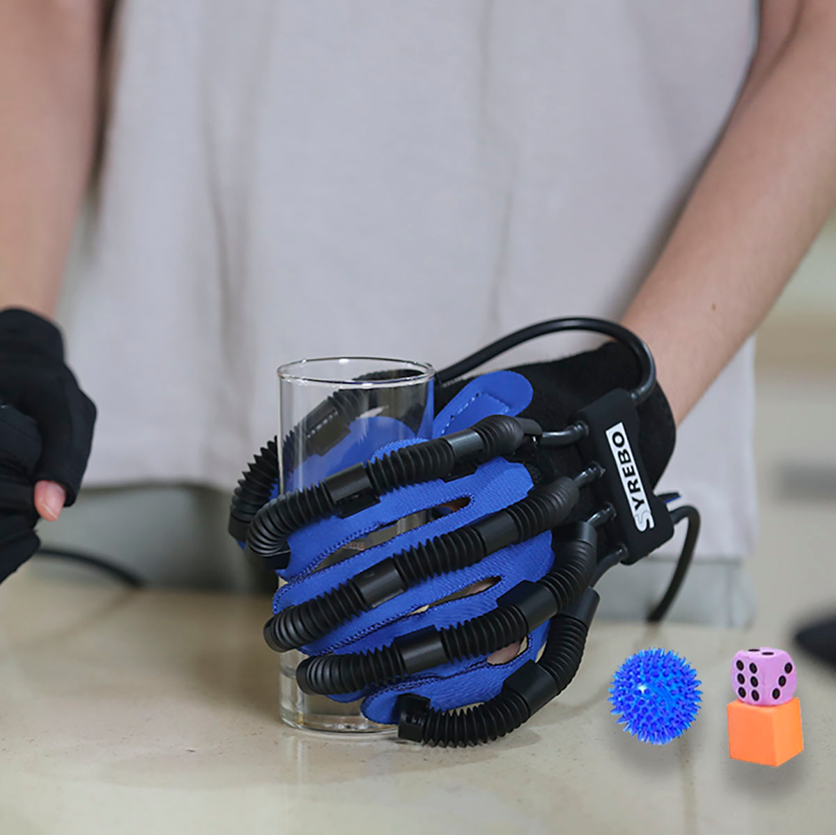 Syrebo Rehabilitation Robot Gloves | Hand Exercise Machine for ...