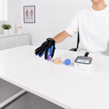 SYREBO C12 Rehabilitation Glove: Hand & Finger Stroke Recovery Robot with 6 Training Modes