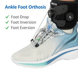 Syrebo Ankle Foot Orthosis(AFO) for Foot Drop/Foot Invension/Foot Eversion (To be used with shoes)