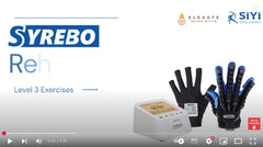 SYREBO Kids E12 Rehabilitation Robot Glove Game Mode (APP+E12) - 7 Training Modes for Stroke Hand Recovery