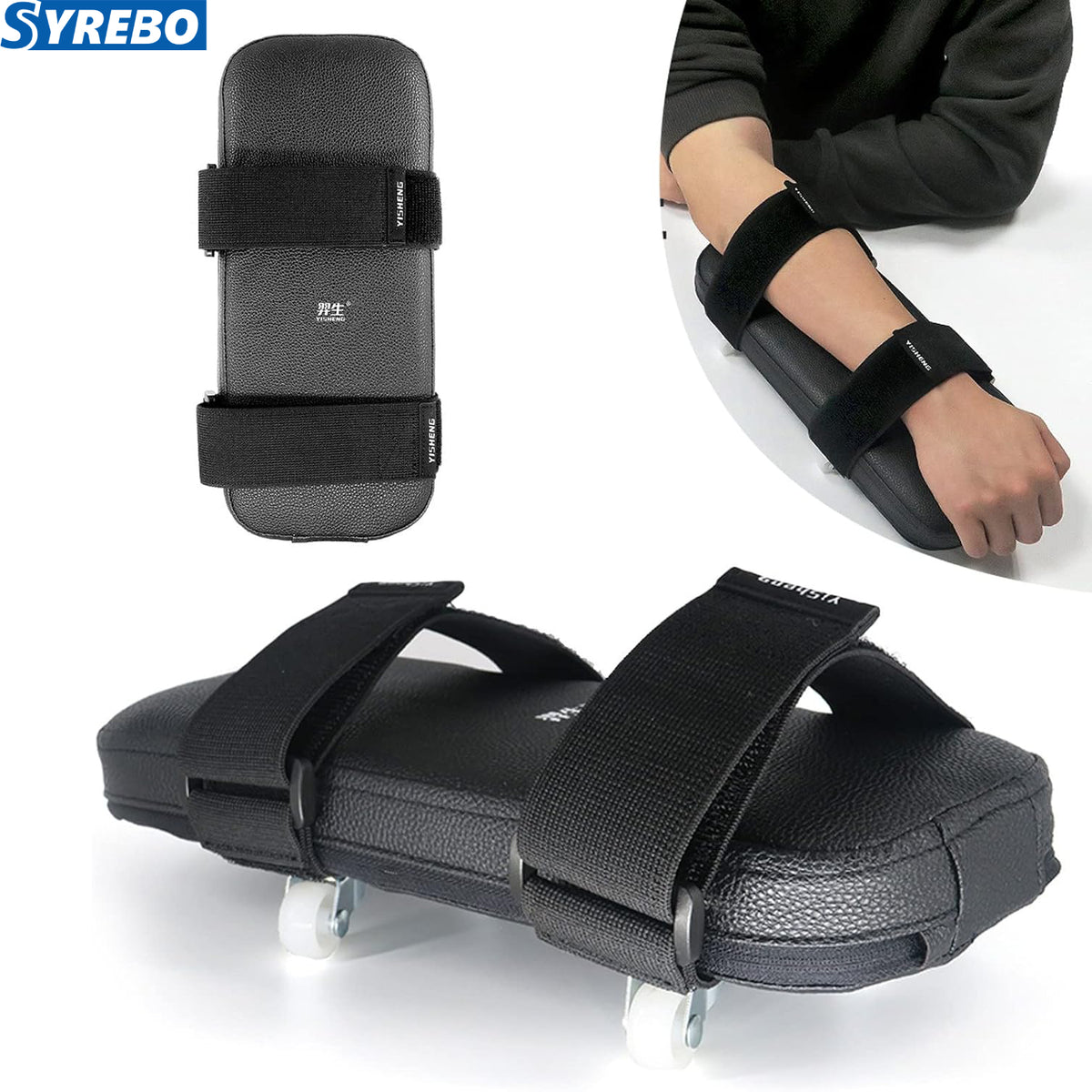 SYREBO Hand Shoulder Arm Exercise Skateboard Facilitate Various Upper Body Exercises and Improve Strength and Range of Motion