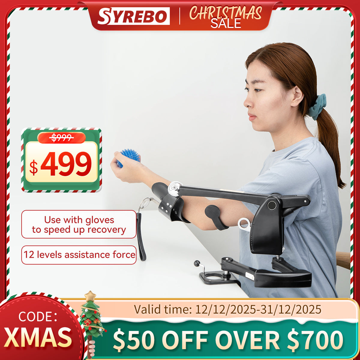 Upper Limb Dynamic Arm Support Training Device SYUH01 | SYREBO
