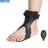 SYREBO Foot Drop Brace Medical Foot Up Ankle Foot Orthosis Support with Inflatable Airbag for Hemiplegia Stroke