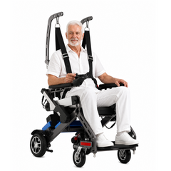 Syrebo Motorized Overground Gait Rehabilitation Walker and Standing Aid for Physical Therapy