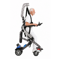 Syrebo Motorized Overground Gait Rehabilitation Walker and Standing Aid for Physical Therapy