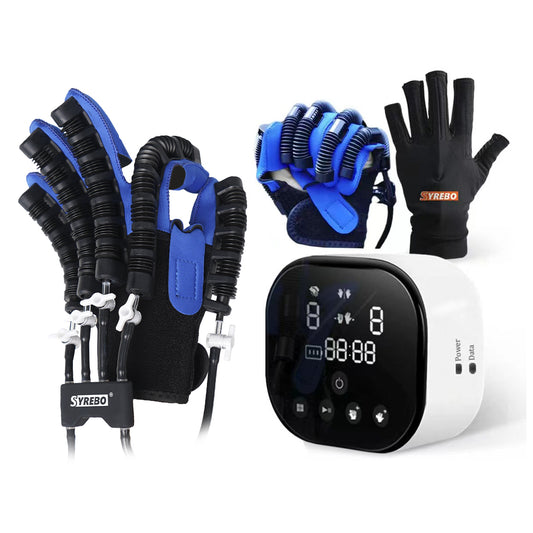 SYREBO C10 Rehabilitation Glove (Softer Glove) : Hand Finger Stroke Rehabilitation Training Robot