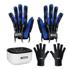 SYREBO C10 Blue Stroke Rehabilitation Glove Hand Exerciser Tool 