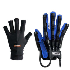 Blue Back of Stroke Rehabilitation Gloves