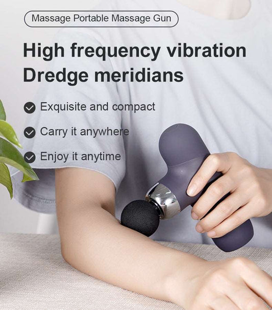 Massage Gun Mini Muscle Relaxant Professional Massage Electric Vibration Household Deep Charging Physiotherapy