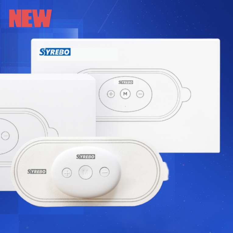 SYREBO Wireless TENS/EMS Muscle Stimulator – 30 Intensity Levels