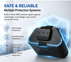 22.2V Rechargeable Lithium-Ion Battery – 2900mAh
