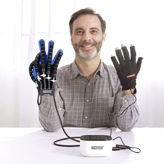 SYREBO C10 Rehabilitation Glove : Hand Finger Stroke Rehabilitation Training Robot 1200