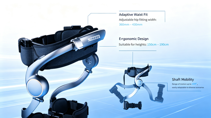 Syrebo SY-EW03 adjustable hip fit and ergonomic range of motion
