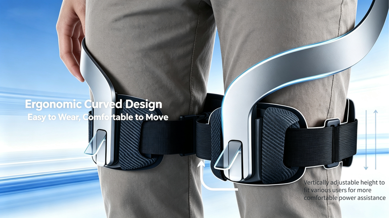 Syrebo SY-EW03 ergonomic curved thigh support design