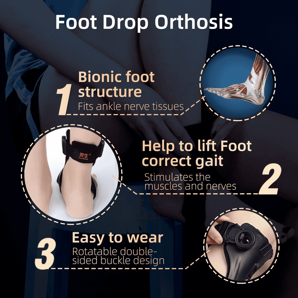 Airbag AFO For Foot Drop Brace Ankle Foot Orthosis SYREBO