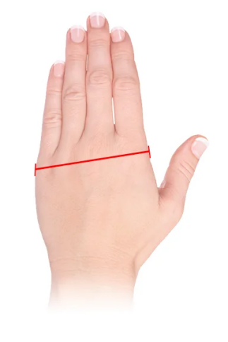 Hand width